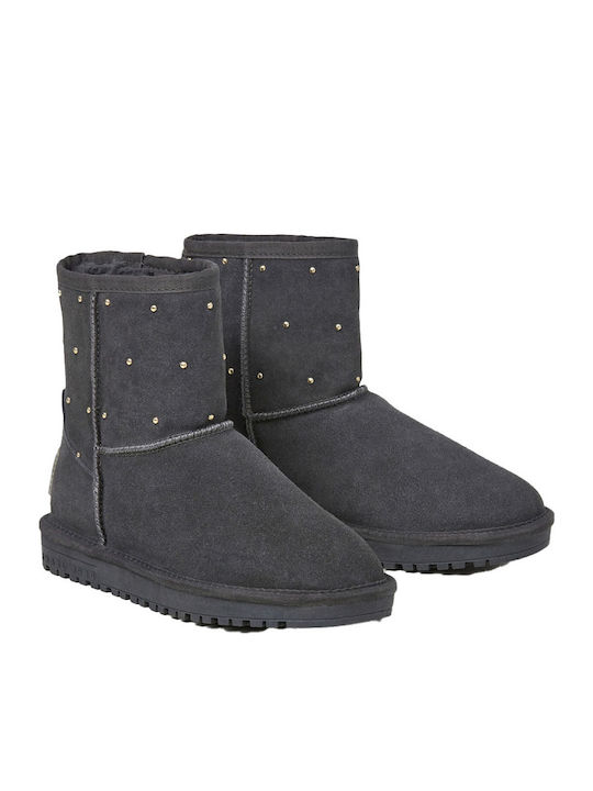 Diss Wildleder Kinderstiefel Grau