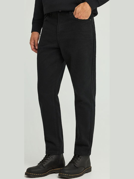 Men's Jeans Pants with Loose Fit Black