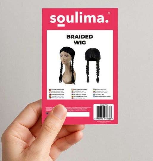 Soulima Perucă Lungă de Damă cu Împletituri 26861 18588-0