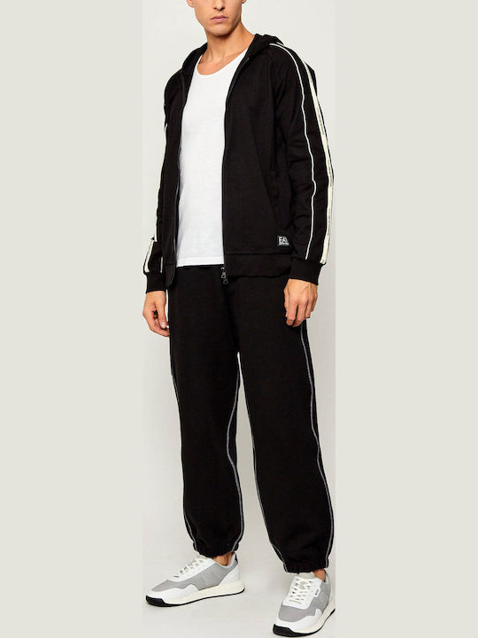 Cardigan With Hood Black