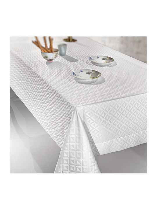 Guy Laroche Τραπεζομάντηλο Horizon White 160x220εκ.