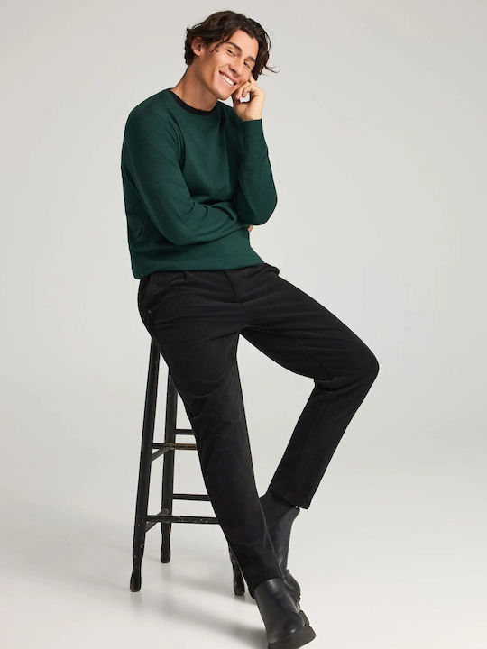 Hose Chino in Schlanker Passform Black