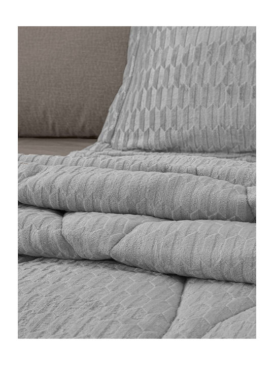 Guy Laroche Duvet Semi-double 180x240cm Gali Grey 660Gsm