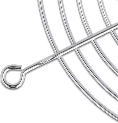 Delock Grilaj Metalic Argintiu Pentru Ventilator 120mm 67308