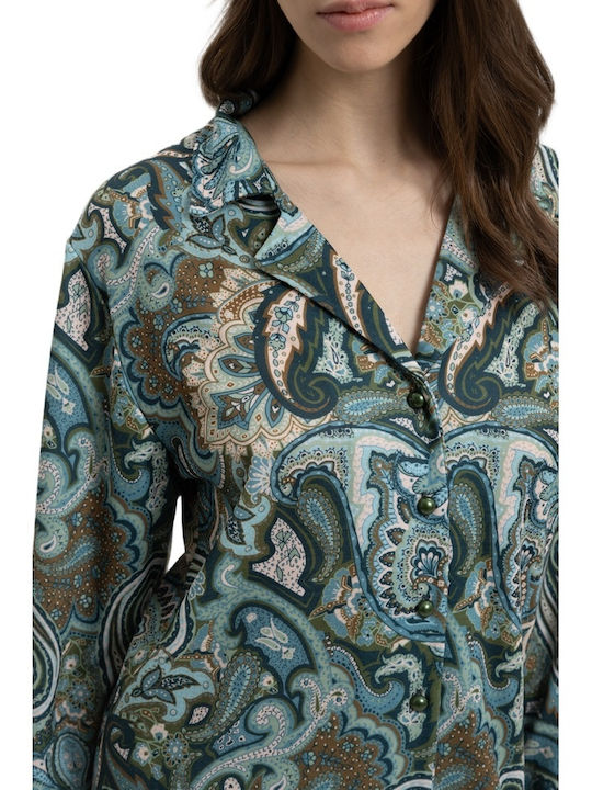 Giota Winter Women's Pyjama Set Green
