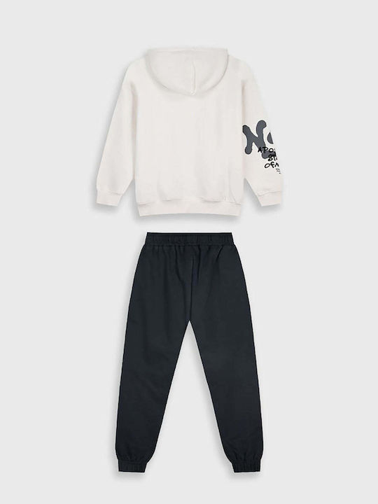 Kids Sweatpants Set Graphite 2pcs