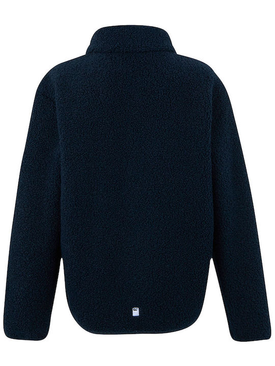 Kids Cardigan Fleece Navy Blue