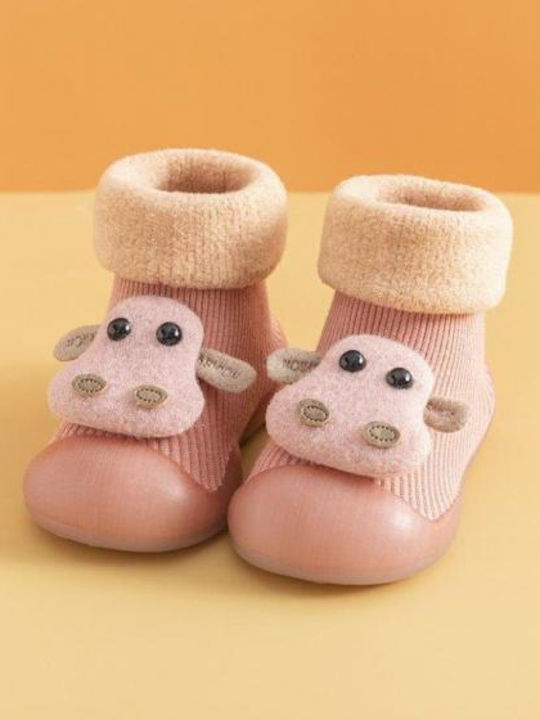 Childrenland Șosete Papuci pentru Copii Pink