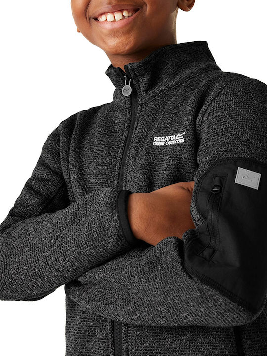 Παιδική Ζακέτα Fleece Μαύρη