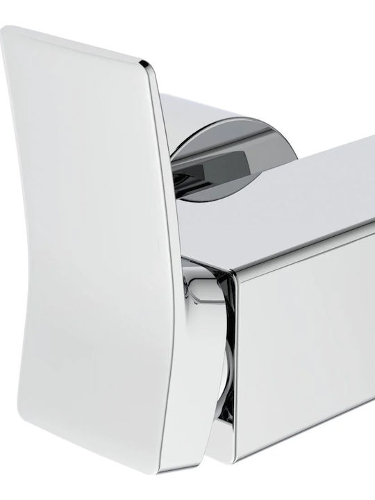 Ideal Standard Αναμεικτική Μπαταρία Μπανιέρας Πλήρες Σετ Ασημί