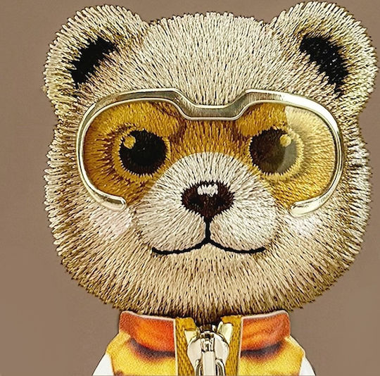 Nimmy Glasses Cool 2.0 Back Cover Silicon / Plastic Rezistentă La Apă Bear (iPhone 17)
