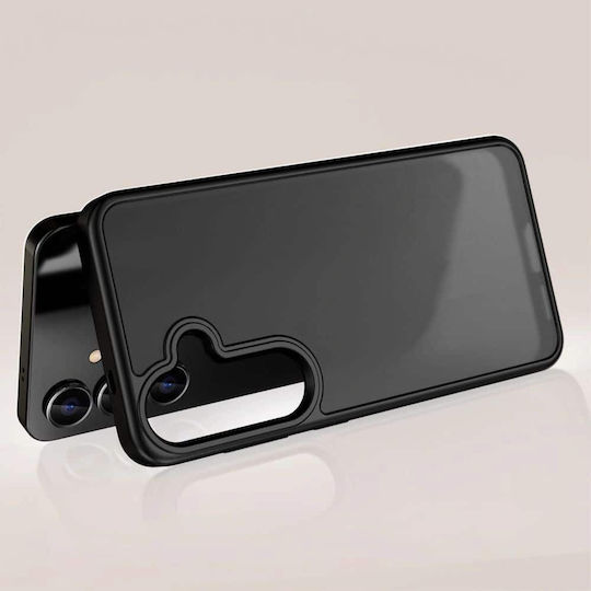 Tech-Protect Umschlag Rückseite Silikon / Kunststoff Schwarz (Redmi 15)