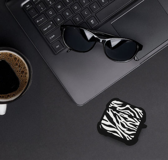 Sonique Animal Print Series Case Silicone Zebra for Apple AirPods 4