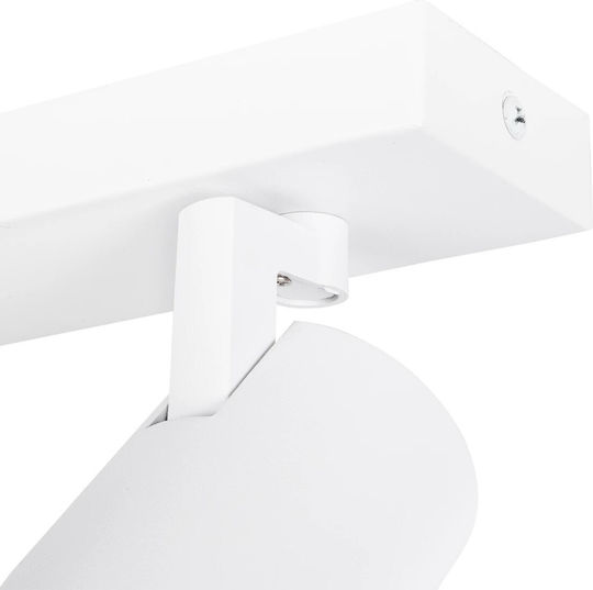 kelvo Spot with 5 Lights and with Socket GU10 in White Color