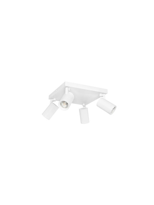 kelvo Spot with 4 Lights and with Socket GU10 in White Color