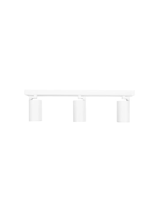 kelvo Triple Spot with Socket GU10 in White Color
