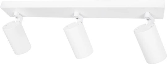 kelvo Triple Spot with Socket GU10 in White Color