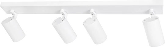 kelvo Spot with 4 Lights and with Socket GU10 in White Color