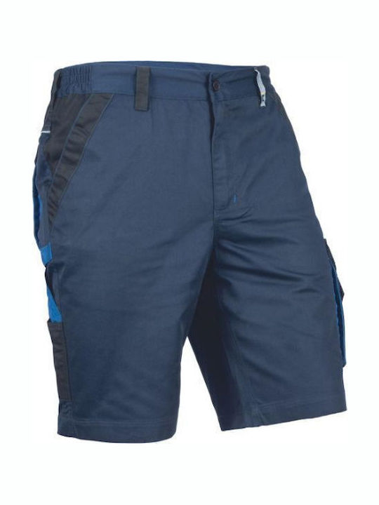 Cerva Βερμούδα Εργασίας Navy Μπλε Cerva Βερμούδα Εργασίας Navy Μπλε