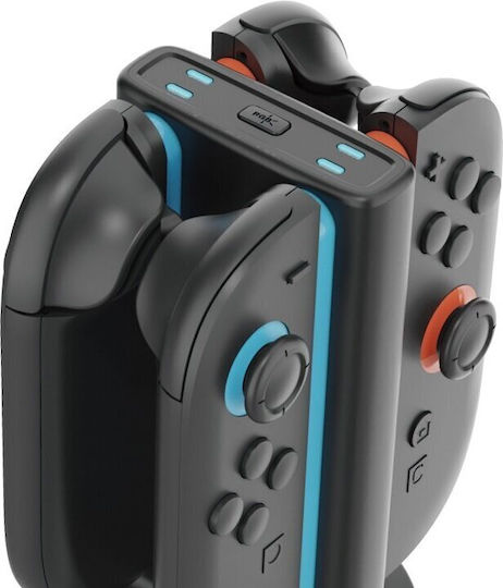 Ipega Sw2051 Charger Dock RGB Joycon Controllers Nintendo Switch 2 Black