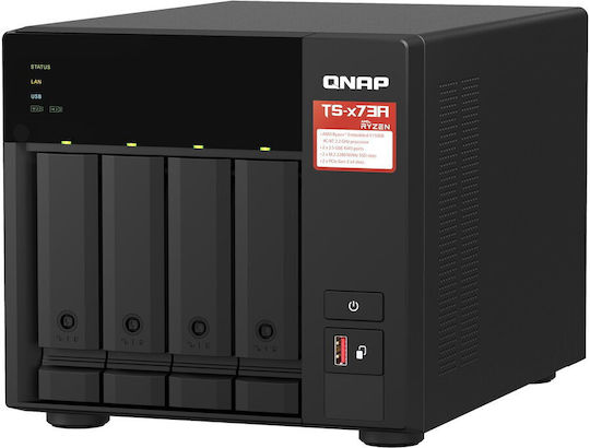 QNap Θήκη για Σκληρό Δίσκο SATA III με σύνδεση Type-C