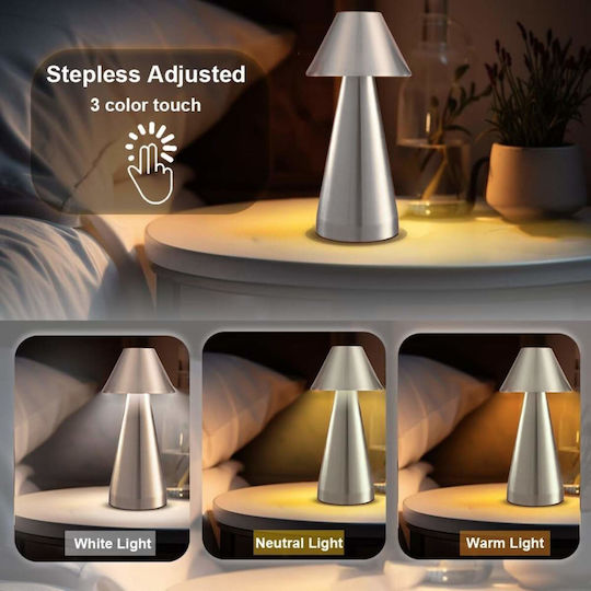 Uncle George Dekorative Lampe Silber