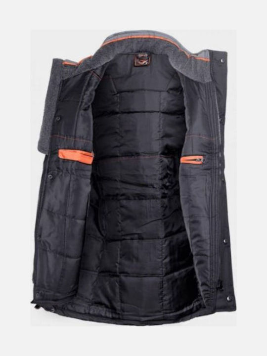 Stenso Preston Men's Safety Vest Black