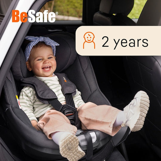 BeSafe Beyond 360 Baby Car Seat i-Size Anthracite Mesh