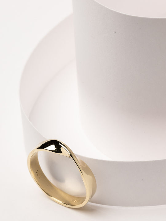 Lunaorocreations Möbius Gold Ring 14 Carats