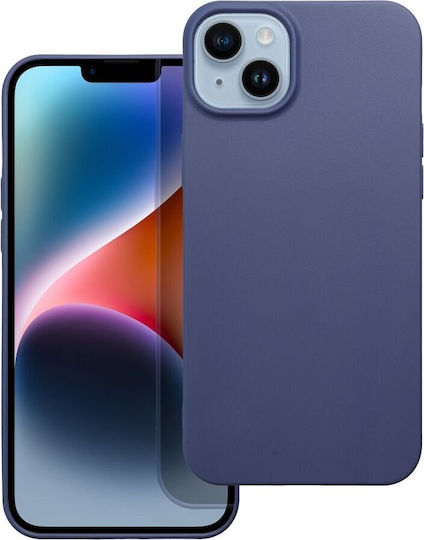 Matt Back Cover Σιλικόνης Μπλε (iPhone 14 Plus)