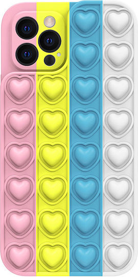 Lemontti Back Cover Σιλικόνης Πολύχρωμο (iPhone 11 Pro)