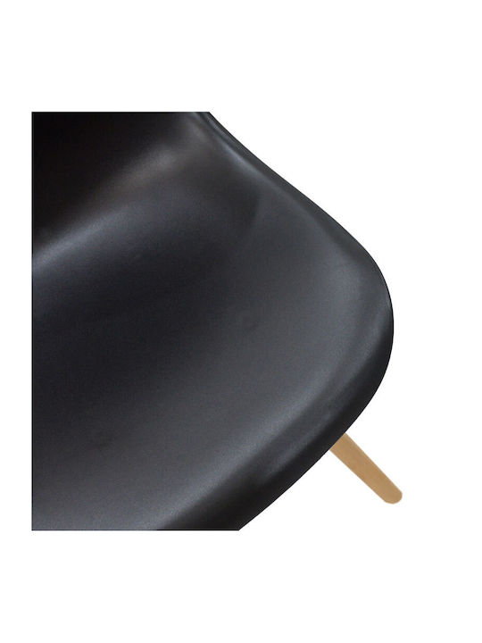Alta Stühle Speisesaal Black-natural 1Stück 46x50x82cm
