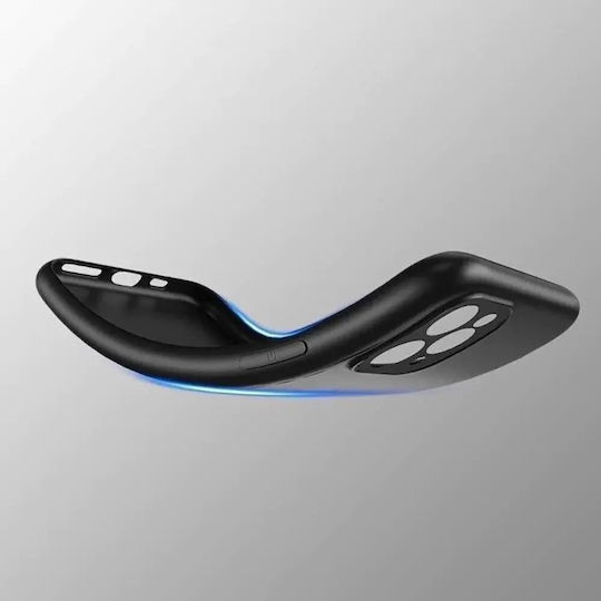 Hurtel Back Cover Σιλικόνης Μαύρο (Galaxy A17)