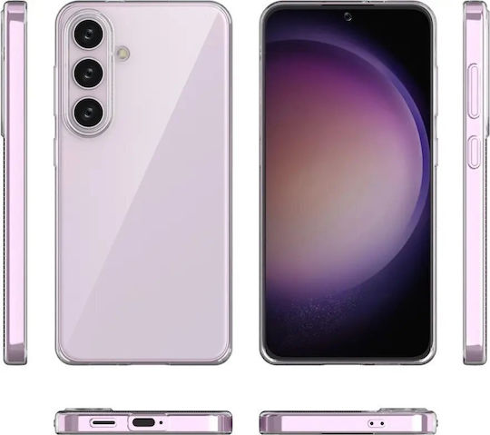 Hurtel Ultra Umschlag Rückseite Silikon 0.5mm Transparent (Galaxy S25 FE)