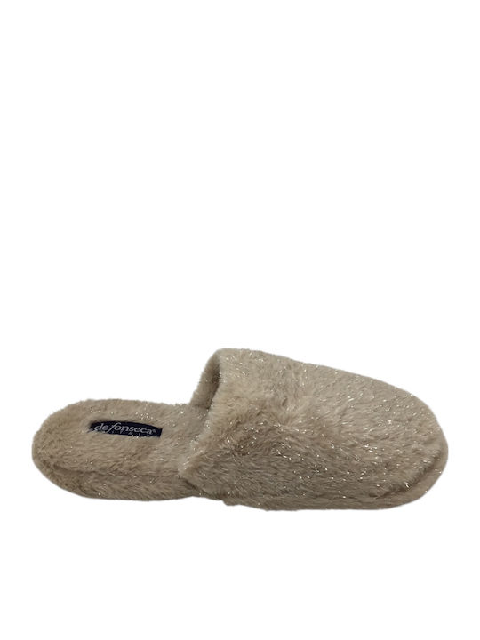 De Roma Top I Winter Women's Slippers White
