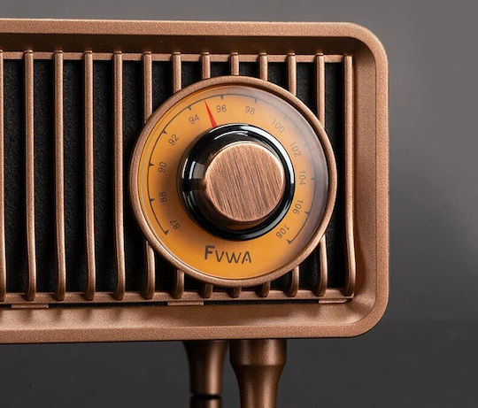 Old Street Audio Bluetooth Speaker 5W with Radio and Battery Life up to 4 hours coffee