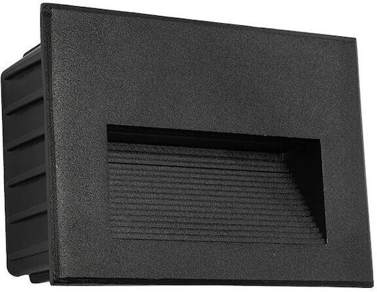 kelvo Stepart Wandmontierte Außenleuchte LED IP65 6W mit Warmweiß Licht 11.5x5.3x8.3εκ.
