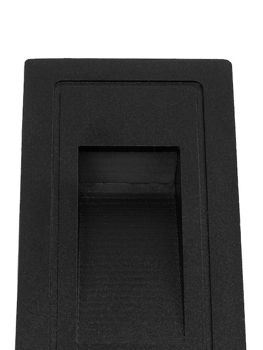 kelvo Stepart Wandmontierte Außenleuchte LED IP65 3W mit Warmweiß Licht 5.5x6x10εκ.