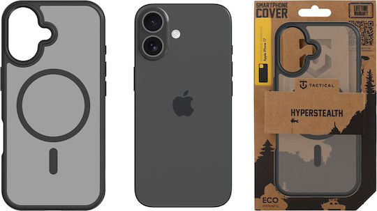 Tactical Magforce Hyperstealth Cover Back Cover Silicone / Plastic Black (iPhone 17)