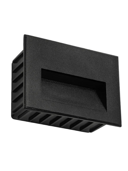 kelvo Stepart Wandmontierte Außenleuchte LED IP65 6W mit Warmweiß Licht 11.5x5.3x8.3εκ.