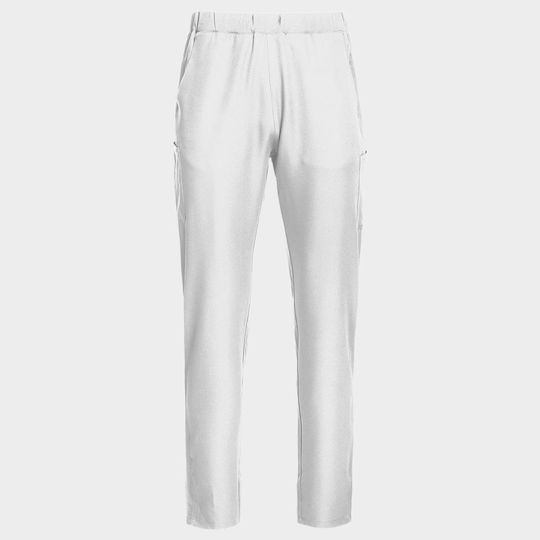 Be Unique Unisex White Medical Pants