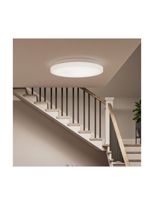 Yeelight MercuryE C300 Πλαφονιέρα Οροφής Μπάνιου 30εκ. Λευκή με Ενσωματωμένο LED