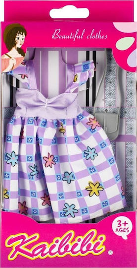 Doll Clothes 501162 Mega Creative Mix Price For 1 Piece- Long Dress, Handbag, Shoes, Blouse, Short Shorts, Long Shorts