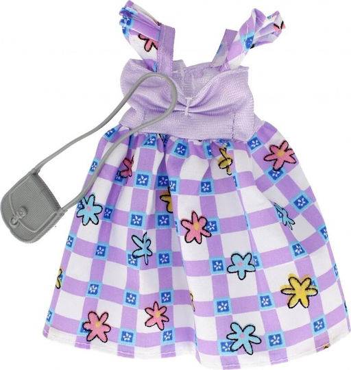 Doll Clothes 501162 Mega Creative Mix Price For 1 Piece- Long Dress, Handbag, Shoes, Blouse, Short Shorts, Long Shorts