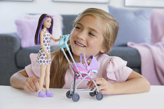 Barbie Skipper Playset - Babysitter Puppenset für 3+ Jahre alt+ Jahre