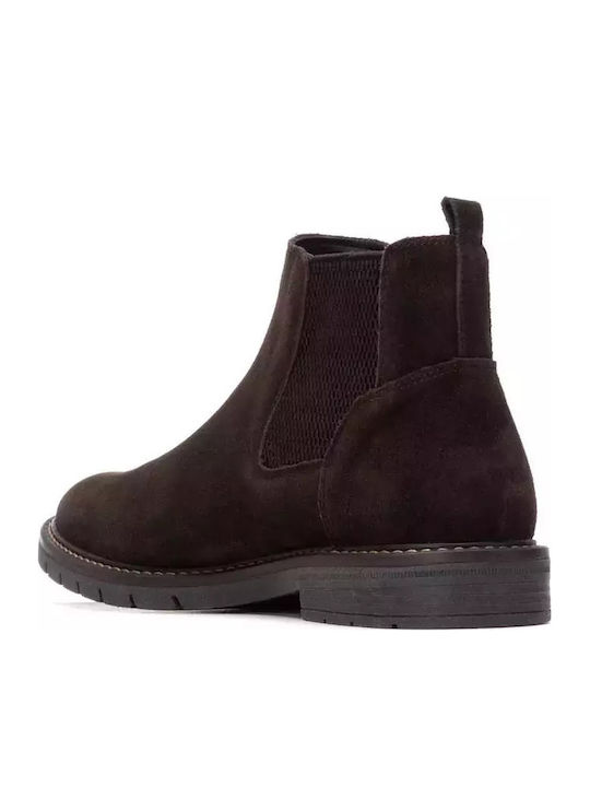 Leather Chelsea Men's Boots Brown