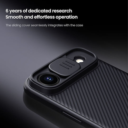 Nillkin Camshield Pro Umschlag Rückseite Kunststoff / Silikon Schwarz (iPhone Air)