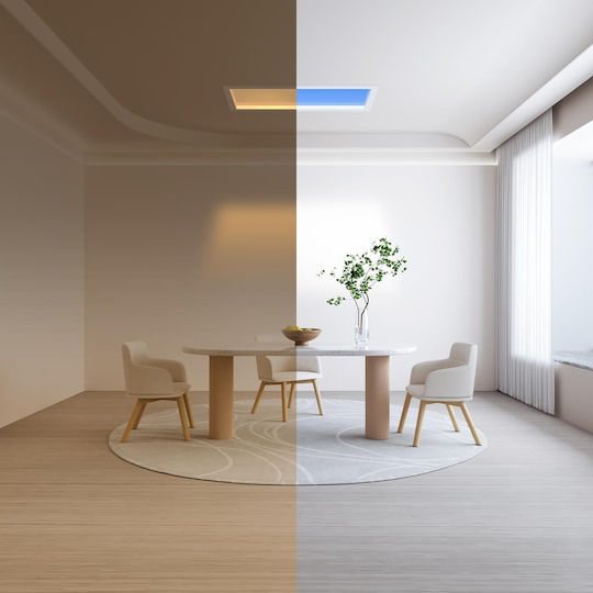 Yeelight Dekoratives LED Licht Richtig Einstellbares Weiß Panel 59,8cm