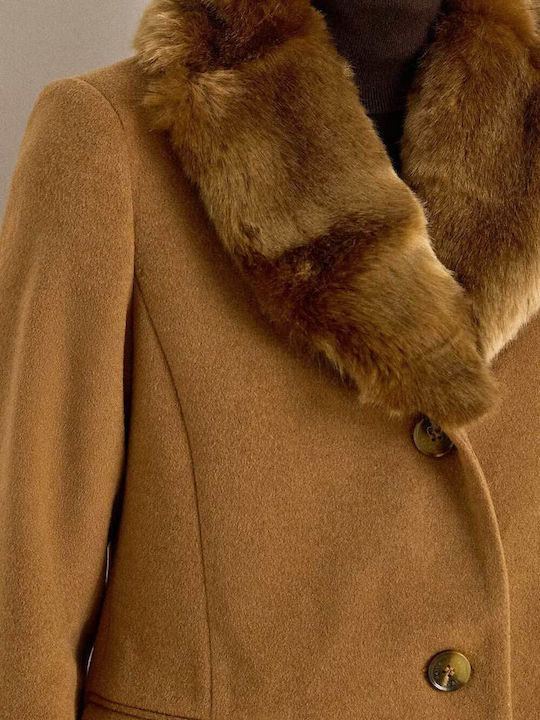 Γυναικείο Brown Παλτό