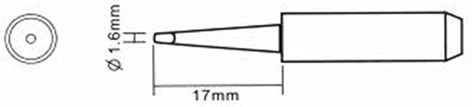 Μύτη Κολλητηρίου YH-1.6D